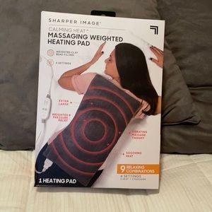Sharper Image weighted heating pad